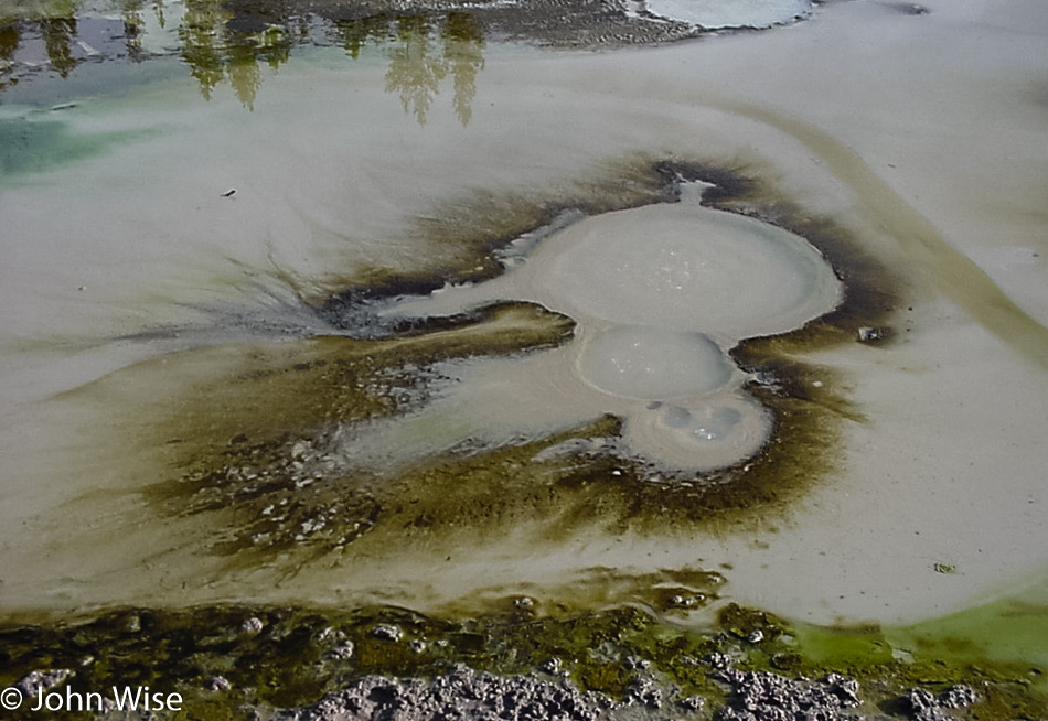 Hot spring in Yellowstone National Park, Wyoming