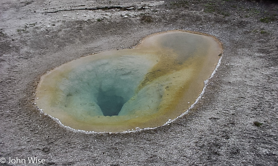 Hot spring in Yellowstone National Park, Wyoming