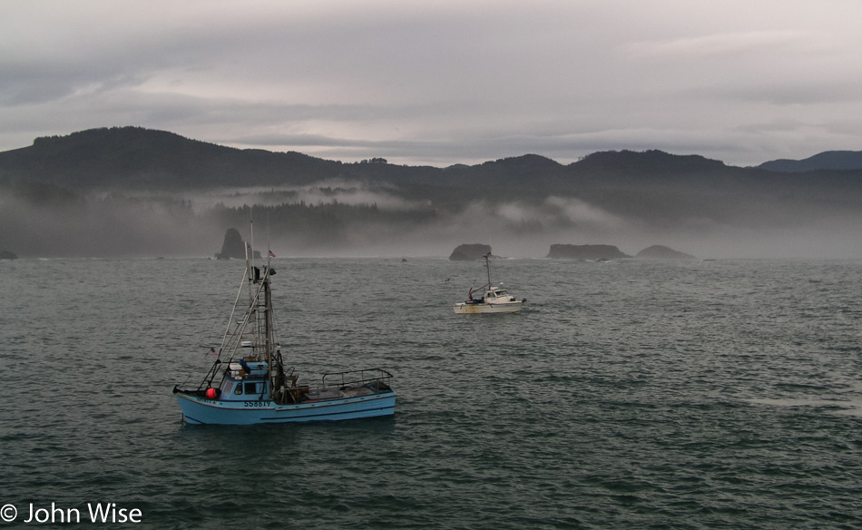 Battle Rock Bay at Port Orford, Oregon