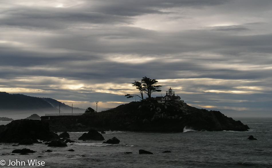 Battery Point Lighthouse in Crescent City, California