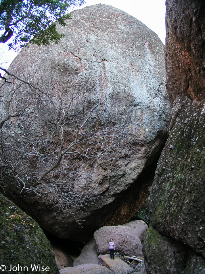 Caroline Wise at Pinnacles National Park in California