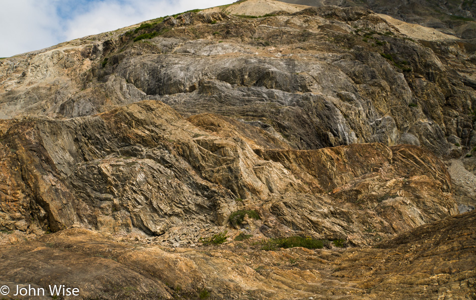 On the trail to the Turnback Canyon Overlook on the Alsek River in British Columbia, Canada