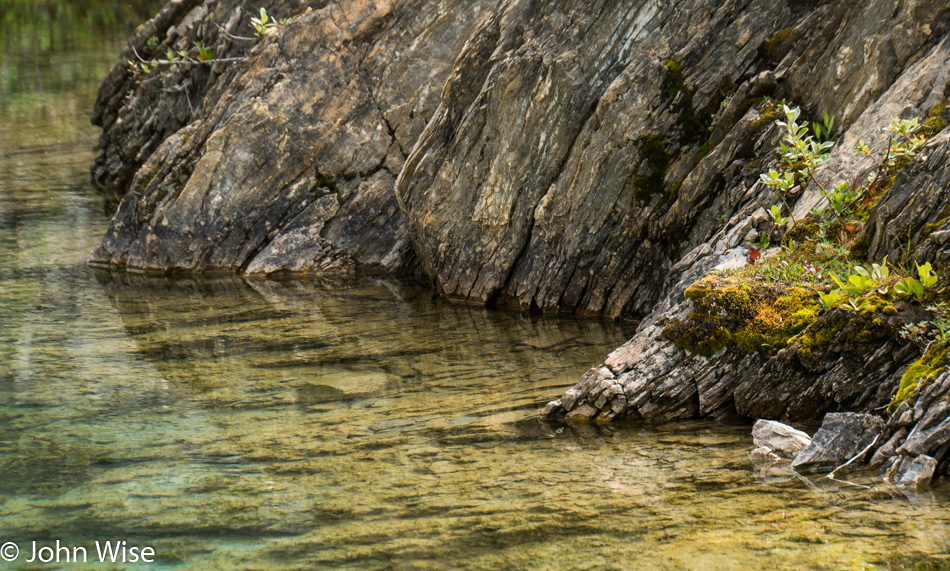 On the trail to the Turnback Canyon Overlook on the Alsek River in British Columbia, Canada