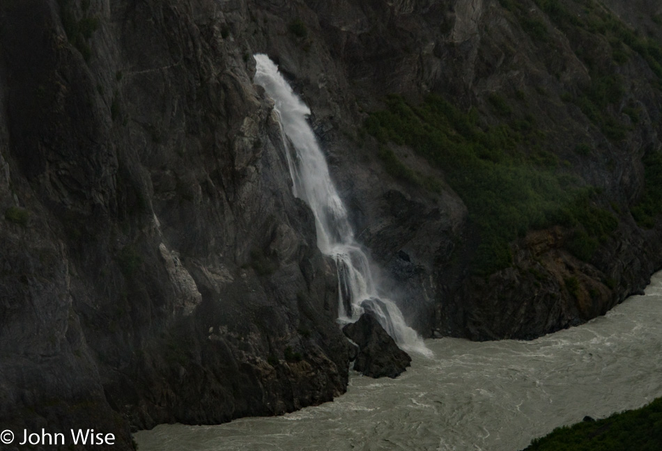 Flying over the Alsek River, Turnback Canyon, and the Tweedsmuir Glacier in British Columbia, Canada