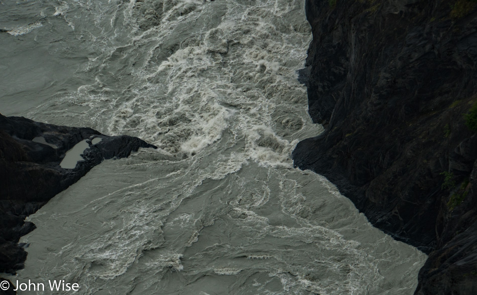 Flying over the Alsek River, Turnback Canyon, and the Tweedsmuir Glacier in British Columbia, Canada