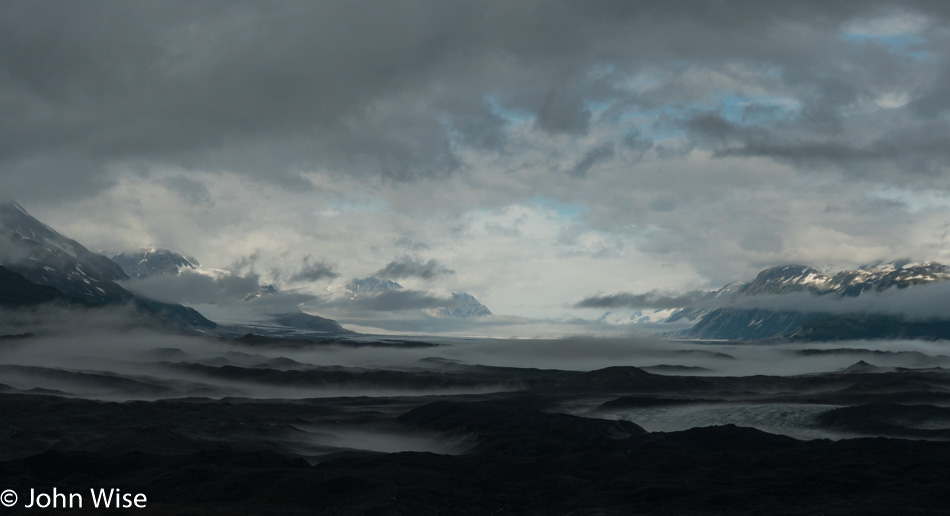 Flying over the Alsek River, Turnback Canyon, and the Tweedsmuir Glacier in British Columbia, Canada