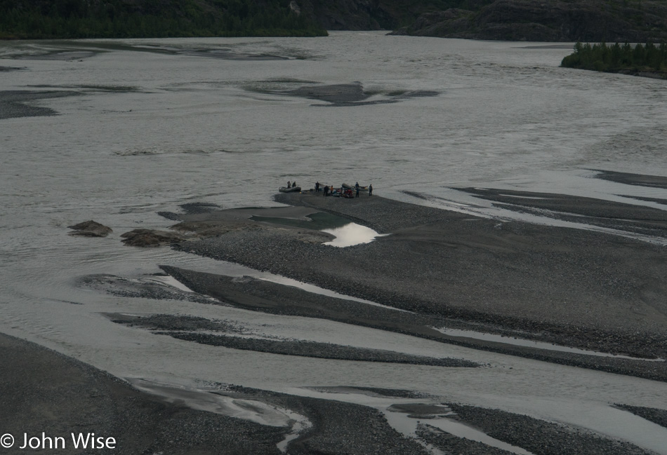 Flying over the Alsek River, Turnback Canyon, and the Tweedsmuir Glacier in British Columbia, Canada