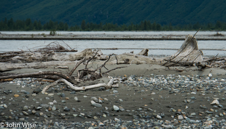 On the Alsek River in the United States