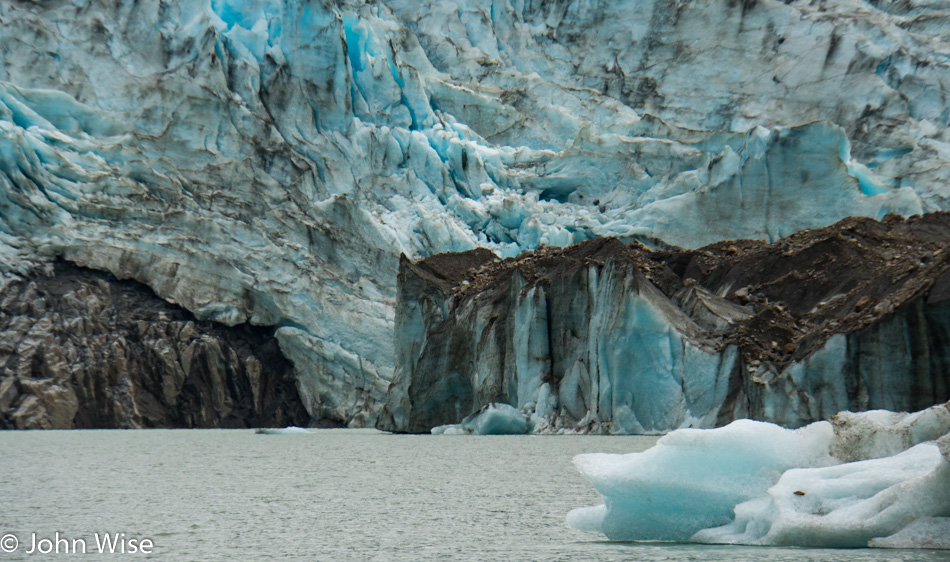 Walker Glacier on the Alsek River in the United States