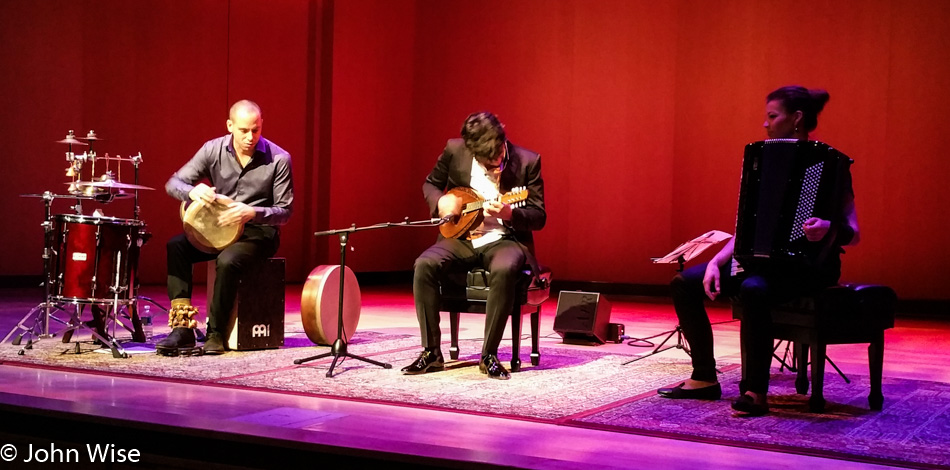 Avi Avital at the Musical Instrument Museum in Phoenix, Arizona