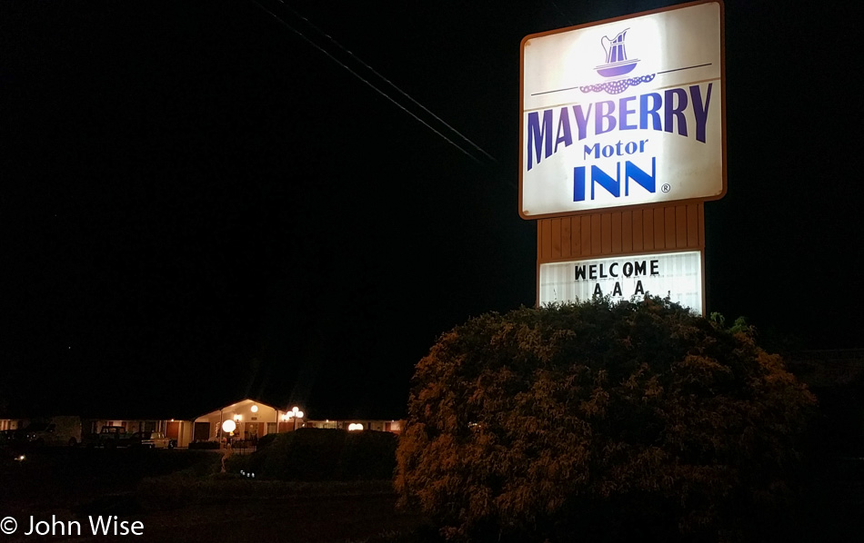 Mayberry Inn in Mt. Airy, North Carolina