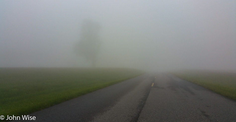 The Blue Ridge Parkway in Virginia