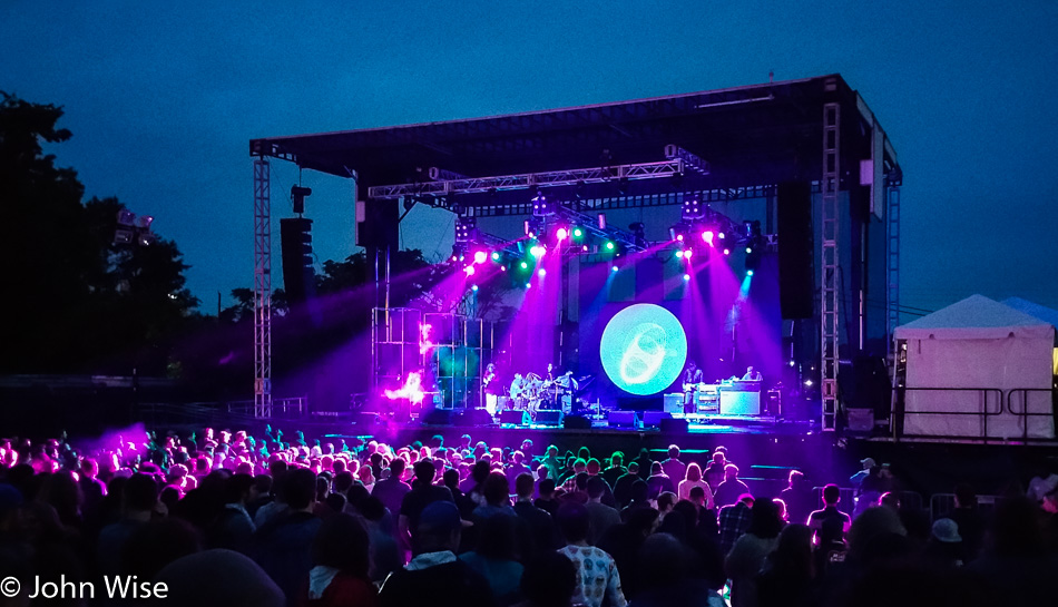 Floating Points live at MoogFest in Durham, North Carolina