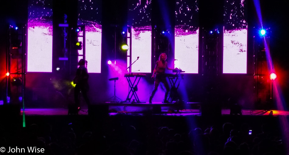 Grimes at MoogFest in Durham, North Carolina