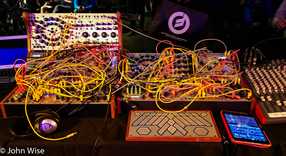 Suzanne Ciani's Buchla synthesizer at MoogFest in Durham, North Carolina