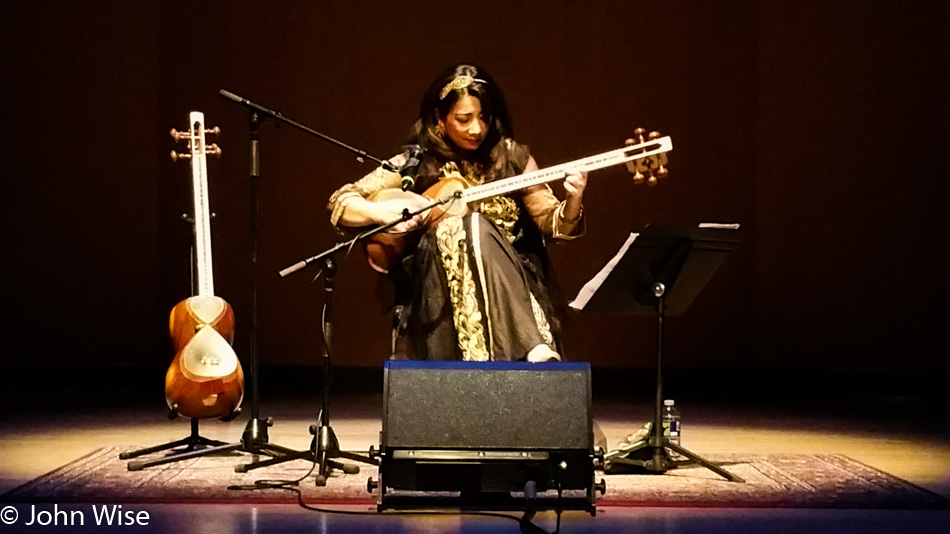 Sahba Motallebi at the Musical Instrument Museum in Phoenix, Arizona