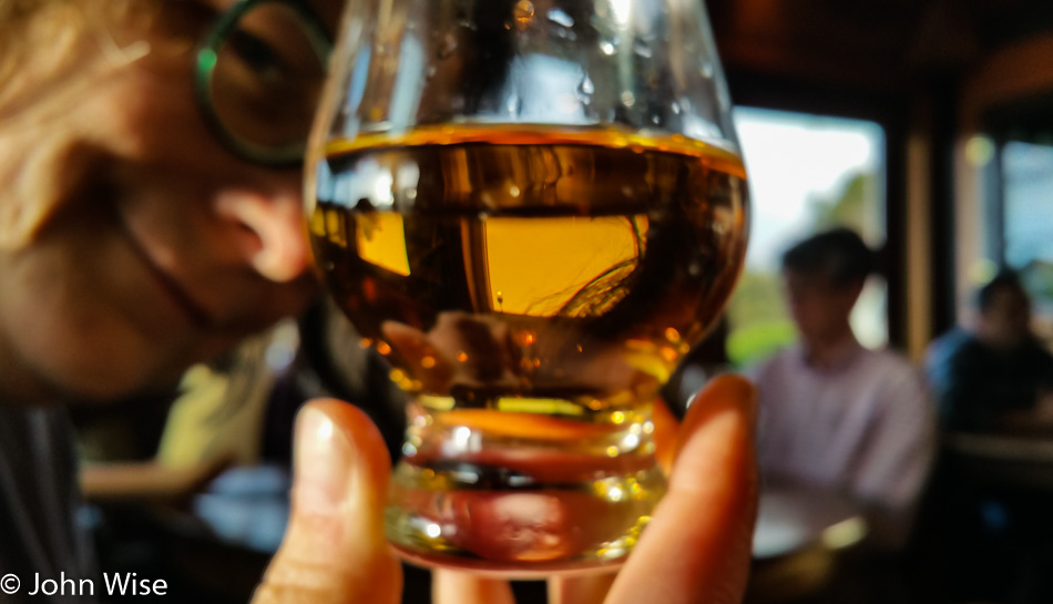 Ardbeg Uiegadail Scotch at The Irish Table in Cannon Beach, Oregon