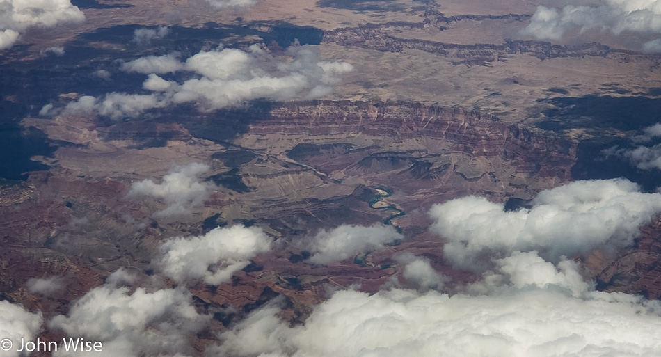 Grand Canyon from 30,000 feet