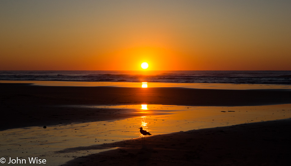 Sunset on the Oregon Coast