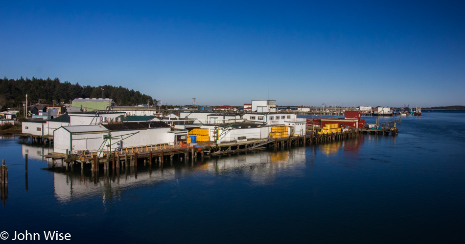 On the Cape Arago Highway in Charleston, Oregon