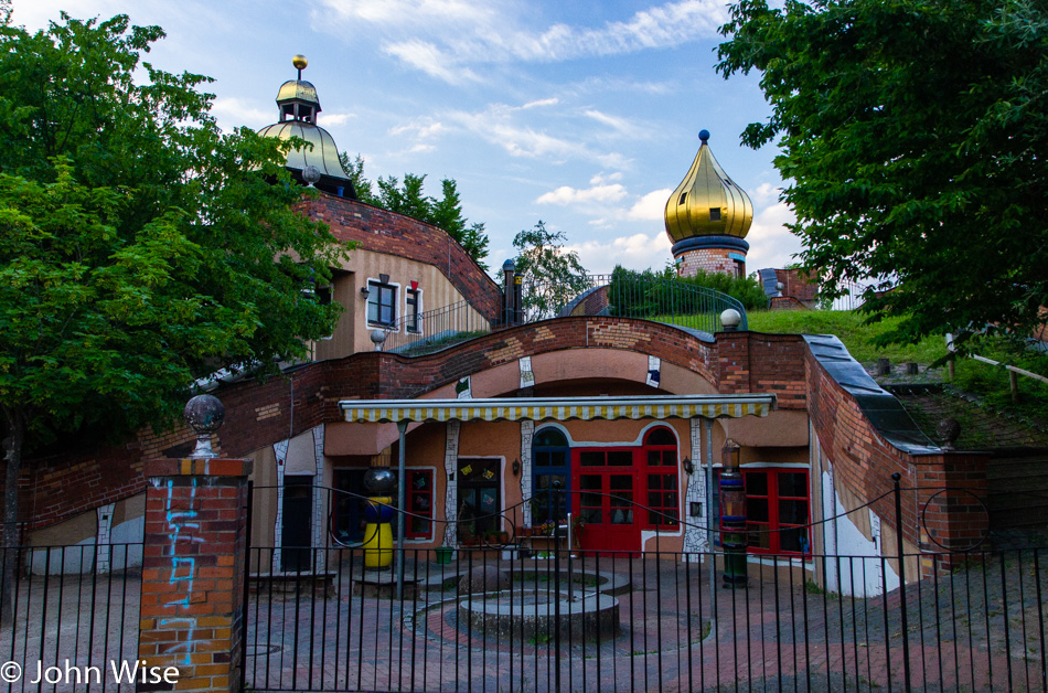 The Kindergarten where Katarina attended around the corner for the Engelhardt's home in Frankfurt, Germany