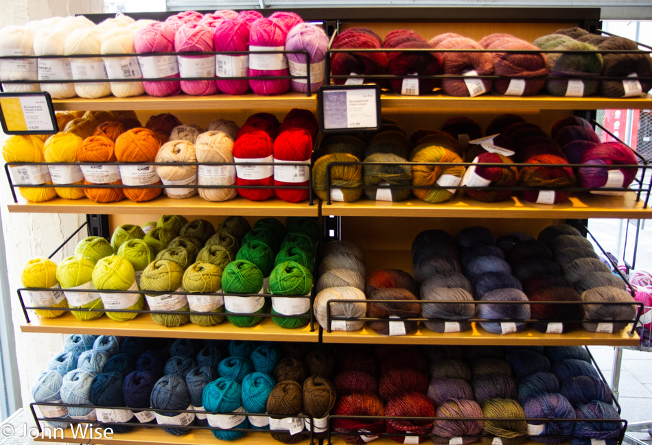  Wolle Rödel yarn store in Frankfurt, Germany