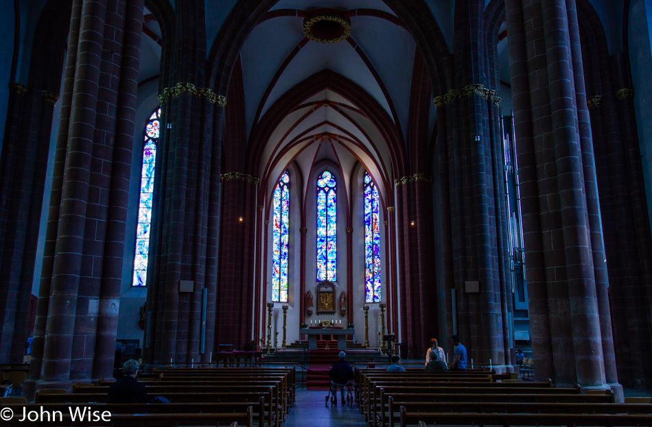 St. Stephan Church in Mainz, Germany