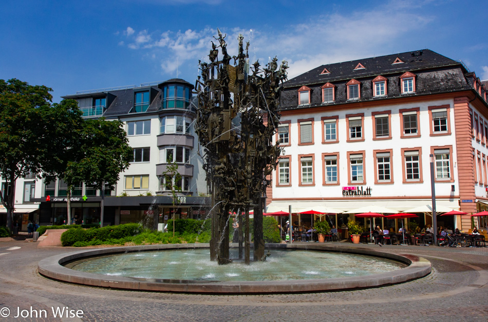 Carnival Fountain in Mainz, Germany