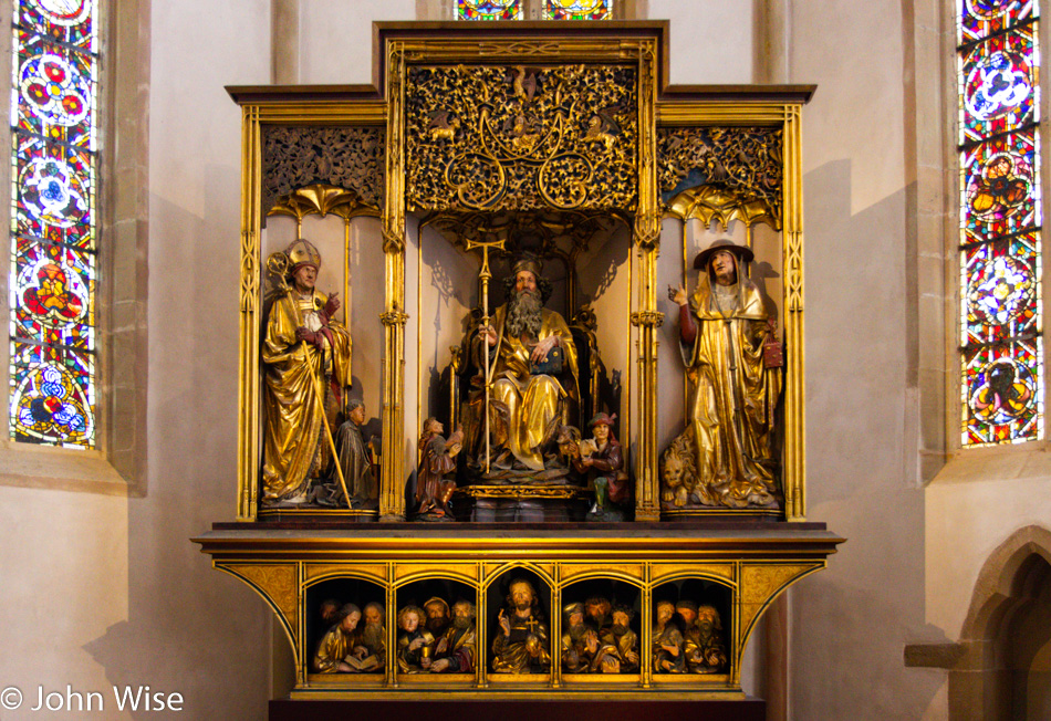 Isenheim Alterpiece in the Unterlinden Museum in Colmar, France