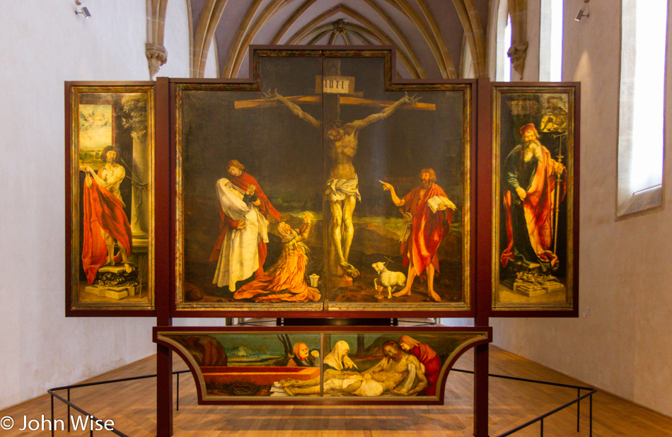 Isenheim Alterpiece in the Unterlinden Museum in Colmar, France
