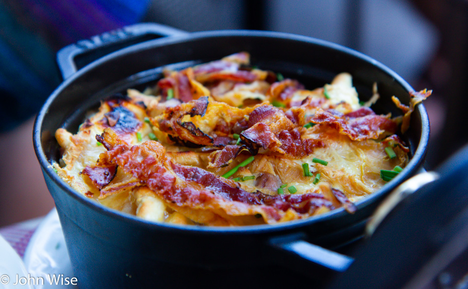 Spaetzle casserole in Colmar, France