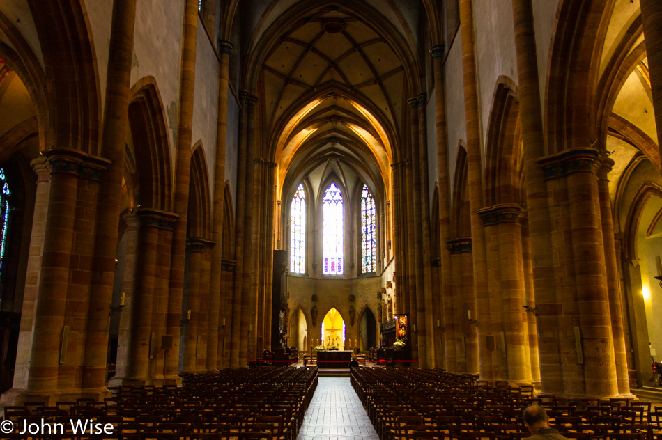 St. Martin Church in Colmar, France