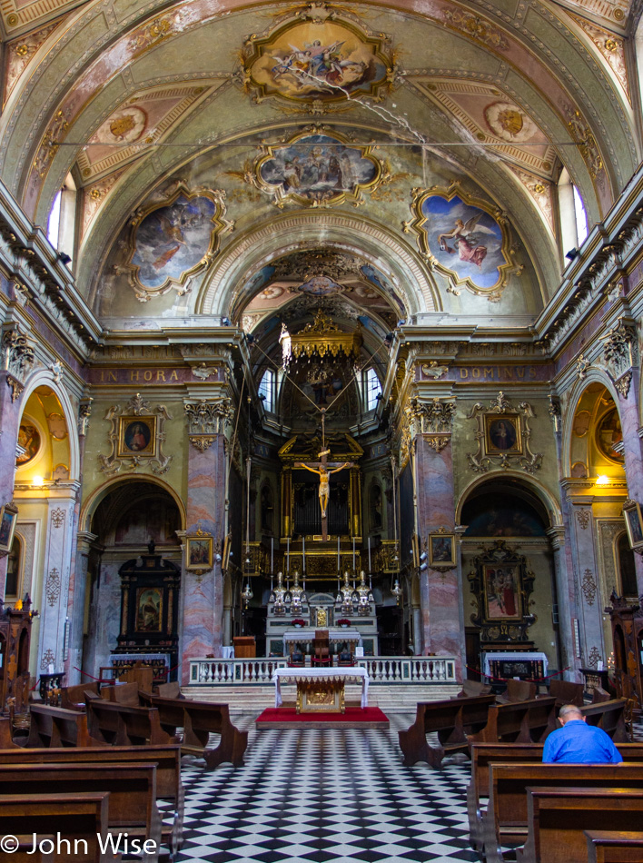 Church in Bergamo, Italy