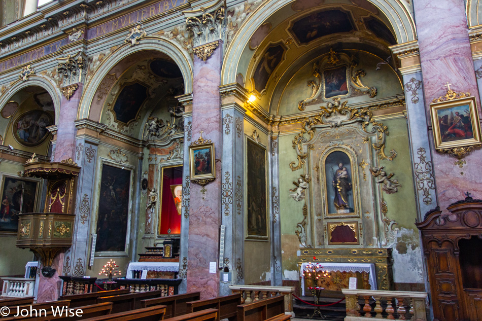 Church of St. Agata in Bergamo, Italy