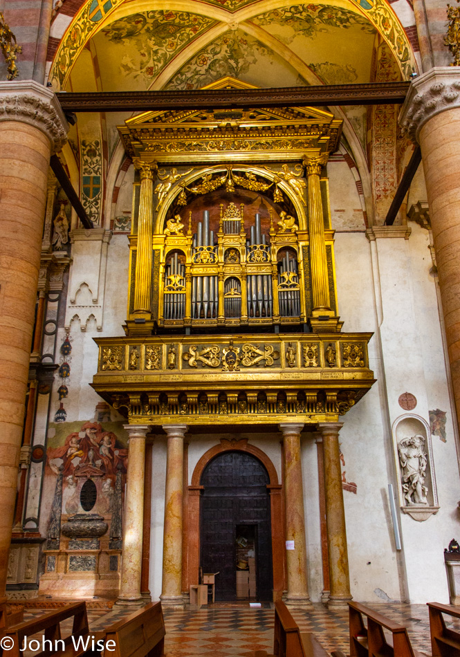 Basilica of St. Anastasia in Verona, Italy