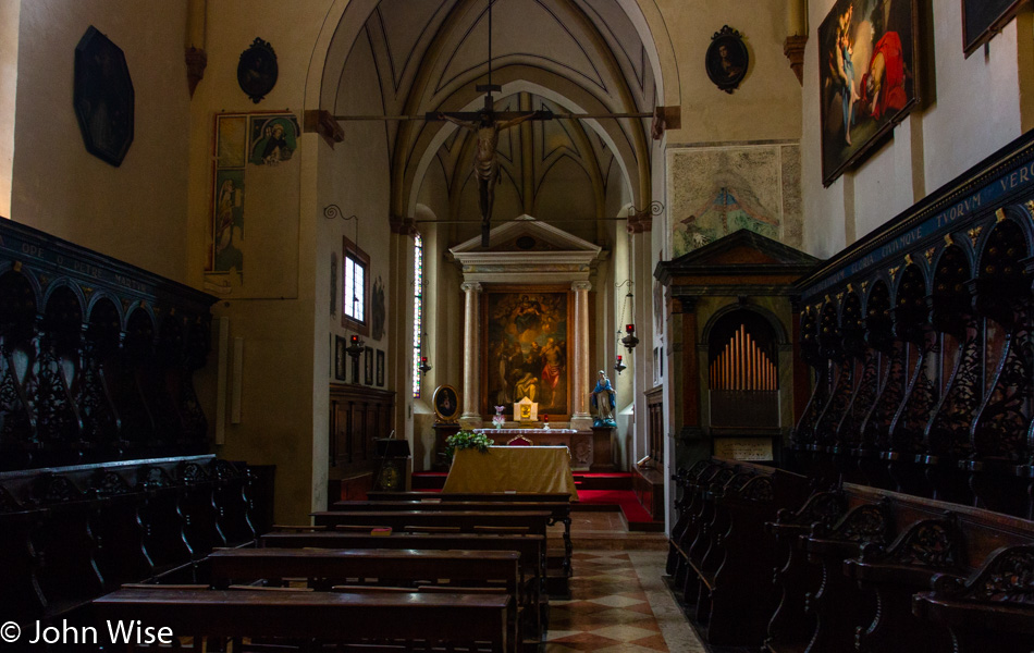 Basilica of St. Anastasia in Verona, Italy