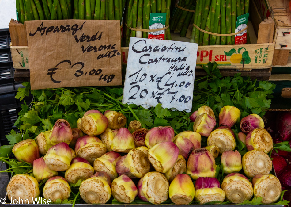 Market in Padua, Italy