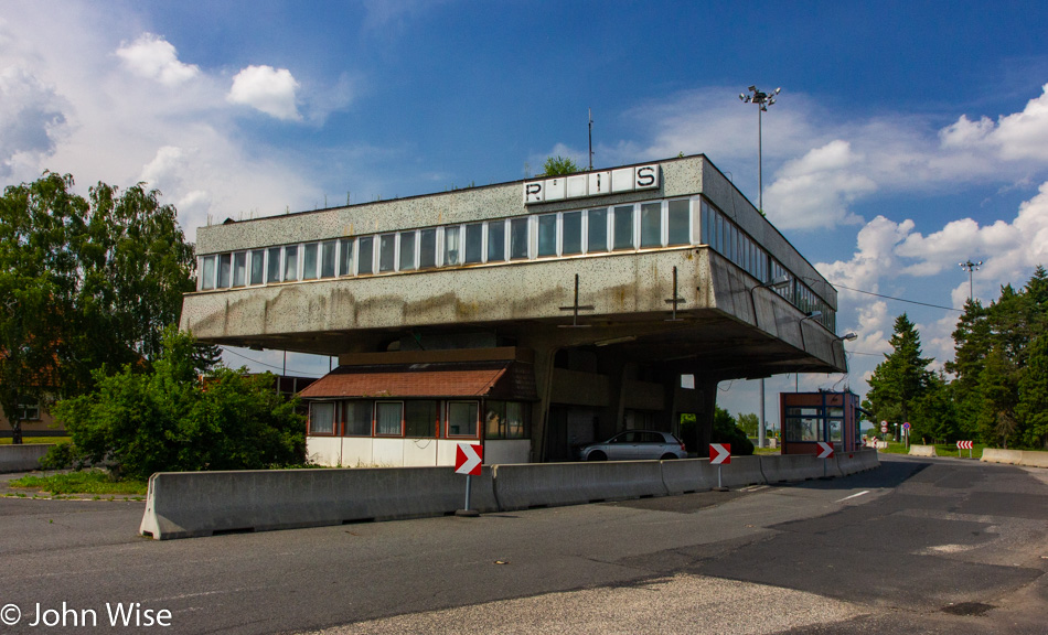 Hungarian border with Slovenia