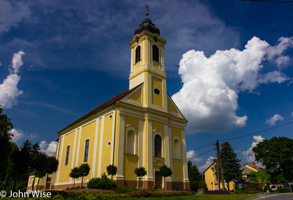 Church from a small village in Hungary