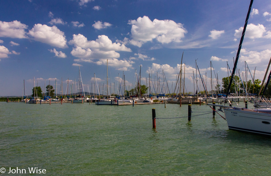 Lake Balaton in Hungary