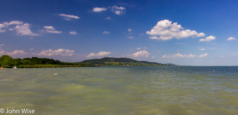 Lake Balaton in Hungary