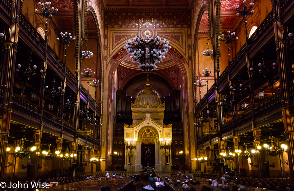 Dohány Street Synagogue in Budapest, Hungary