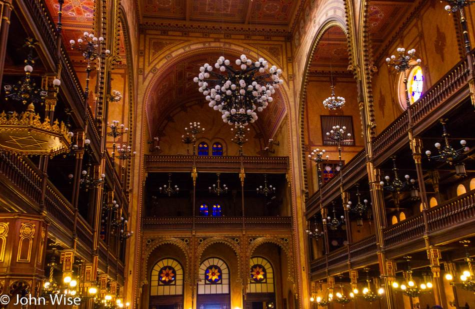 Dohány Street Synagogue in Budapest, Hungary
