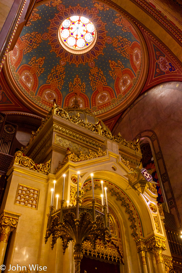 Dohány Street Synagogue in Budapest, Hungary