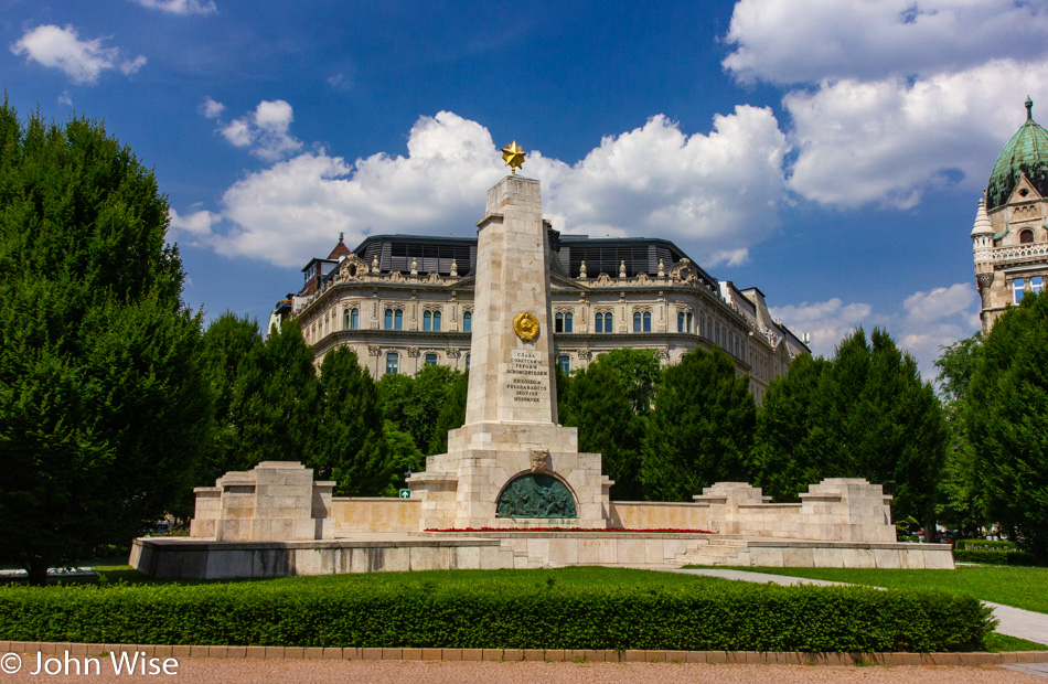 Soviet War Memorial in Budapest, Hungary