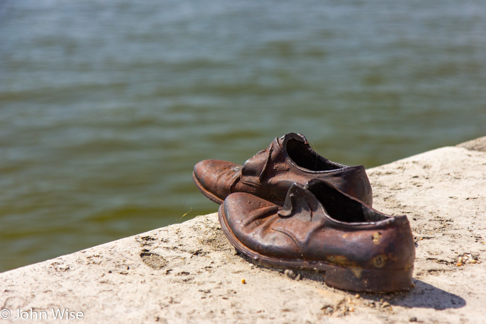 Shoes on the Danube Promenade