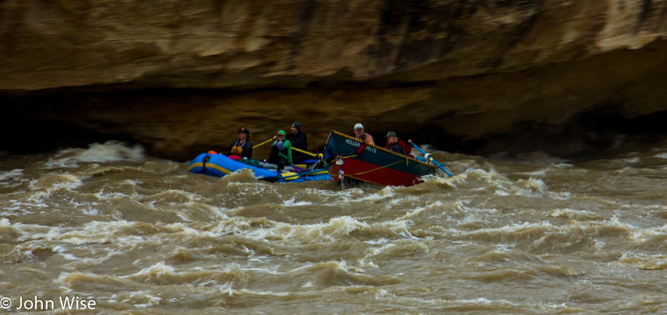 Plying the Yampa River