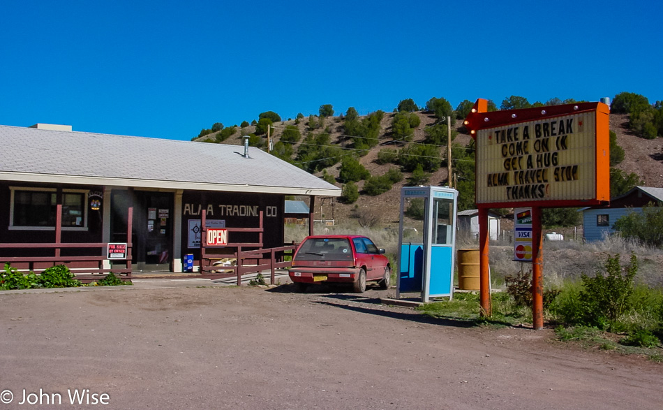 Alma Trading Company in Glenwood, New Mexico