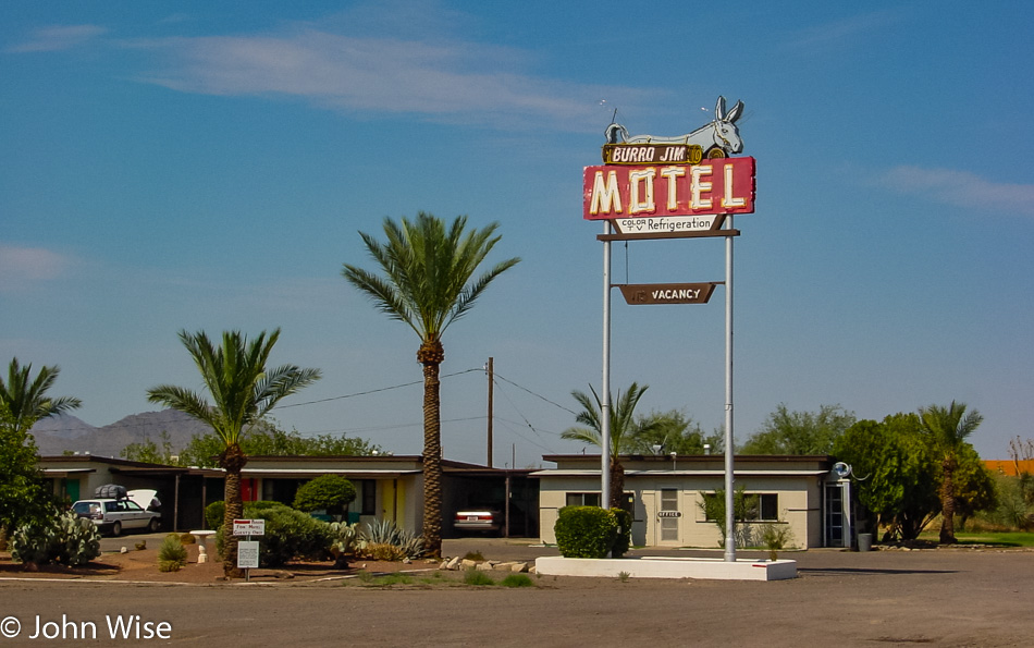 Burro Jim Motel in Aguila, Arizona