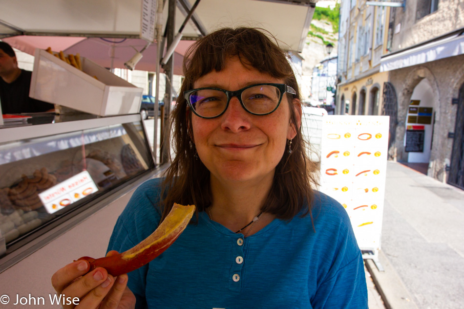 Caroline Wise in Salzburg, Austria